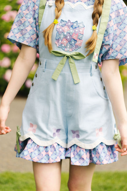 Hydrangea Overalls (Pre-Order) (Coming Soon)