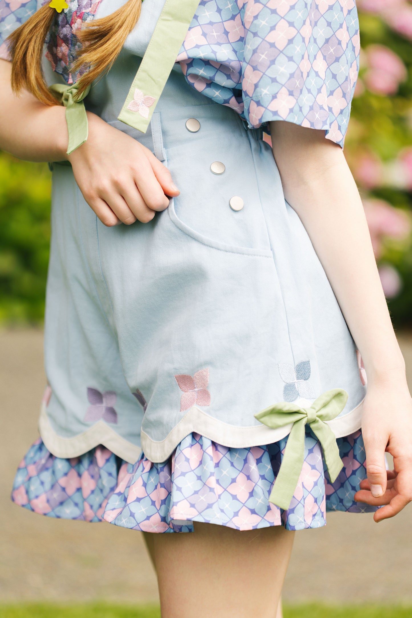 Hydrangea Overalls (Pre-Order) (Coming Soon)