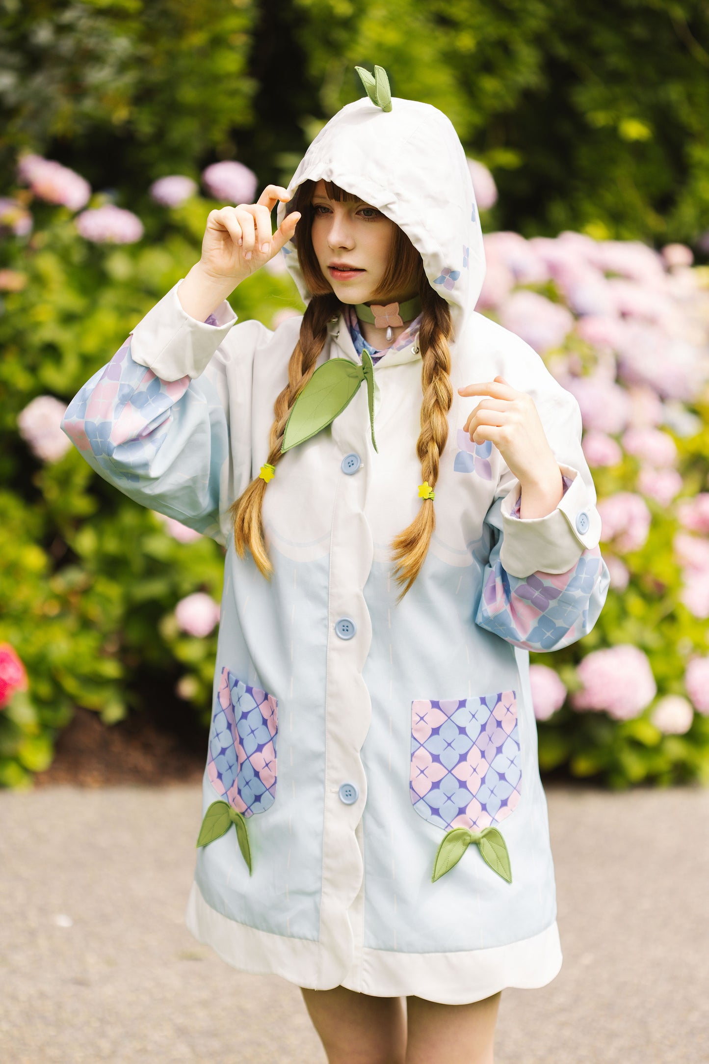 Hydrangea Raincoat (Pre-Order) (Coming Soon)
