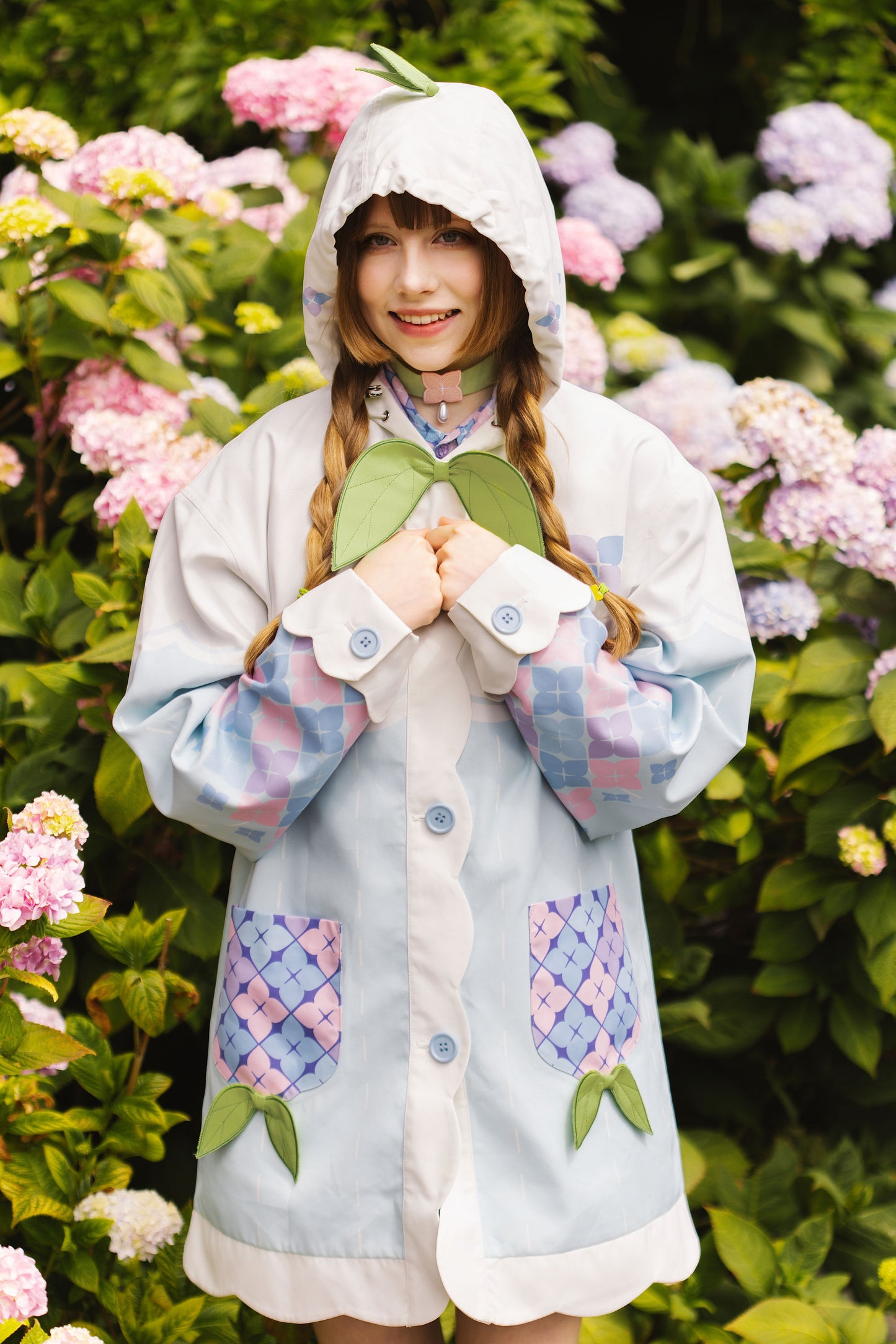 Hydrangea Raincoat (Pre-Order) (Coming Soon)
