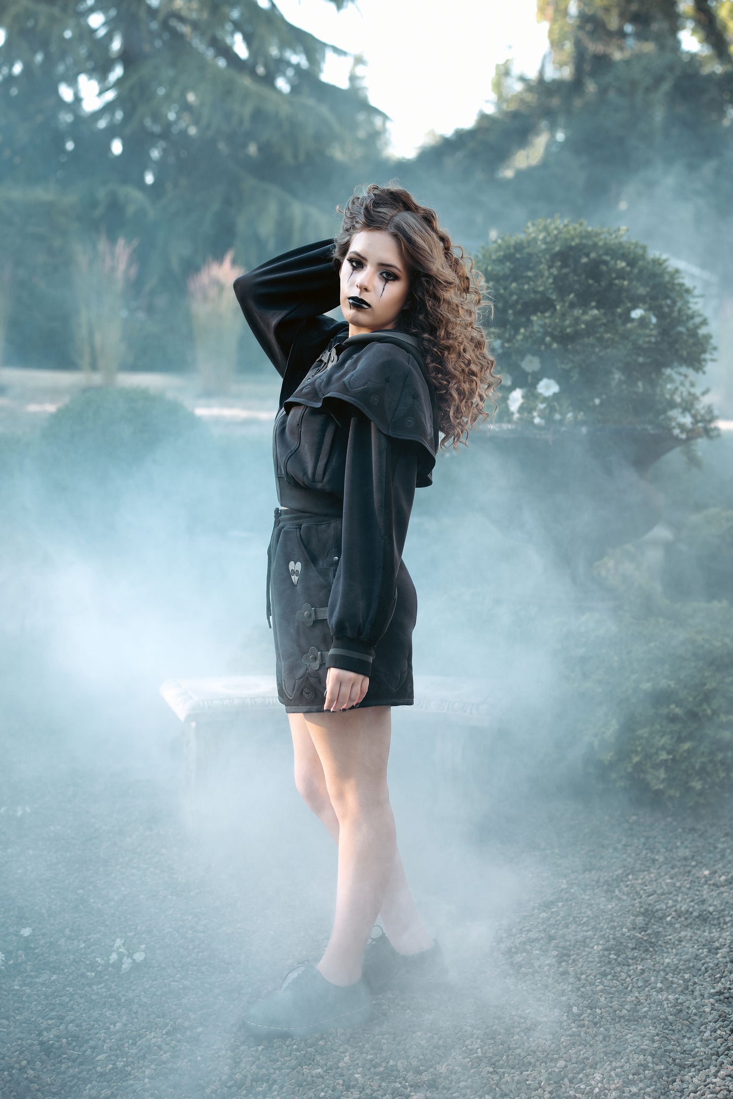 Plague Doctor Cropped Tracksuit Jacket (Limited Pre-Order)