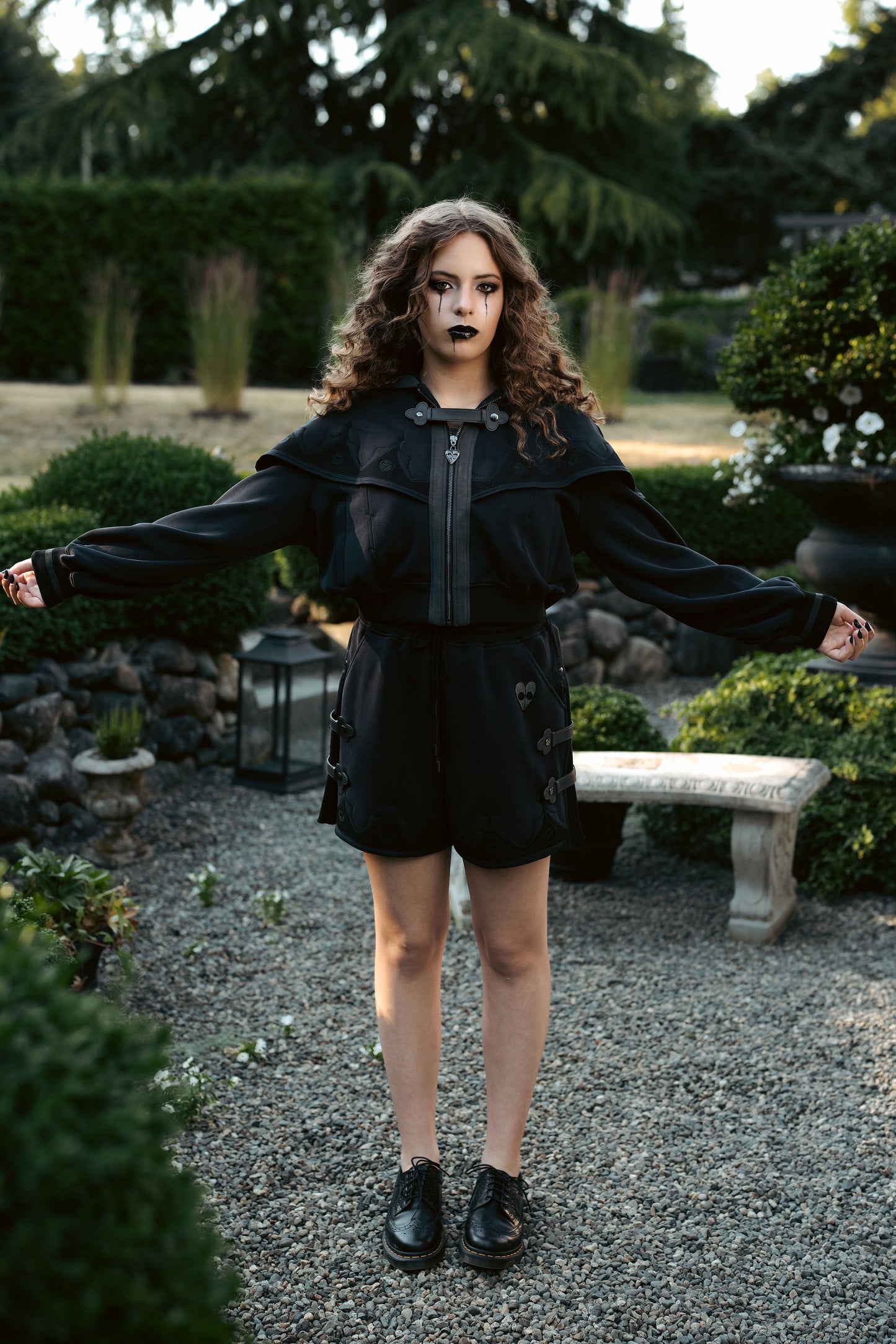 Plague Doctor Cropped Tracksuit Jacket (Limited Pre-Order)