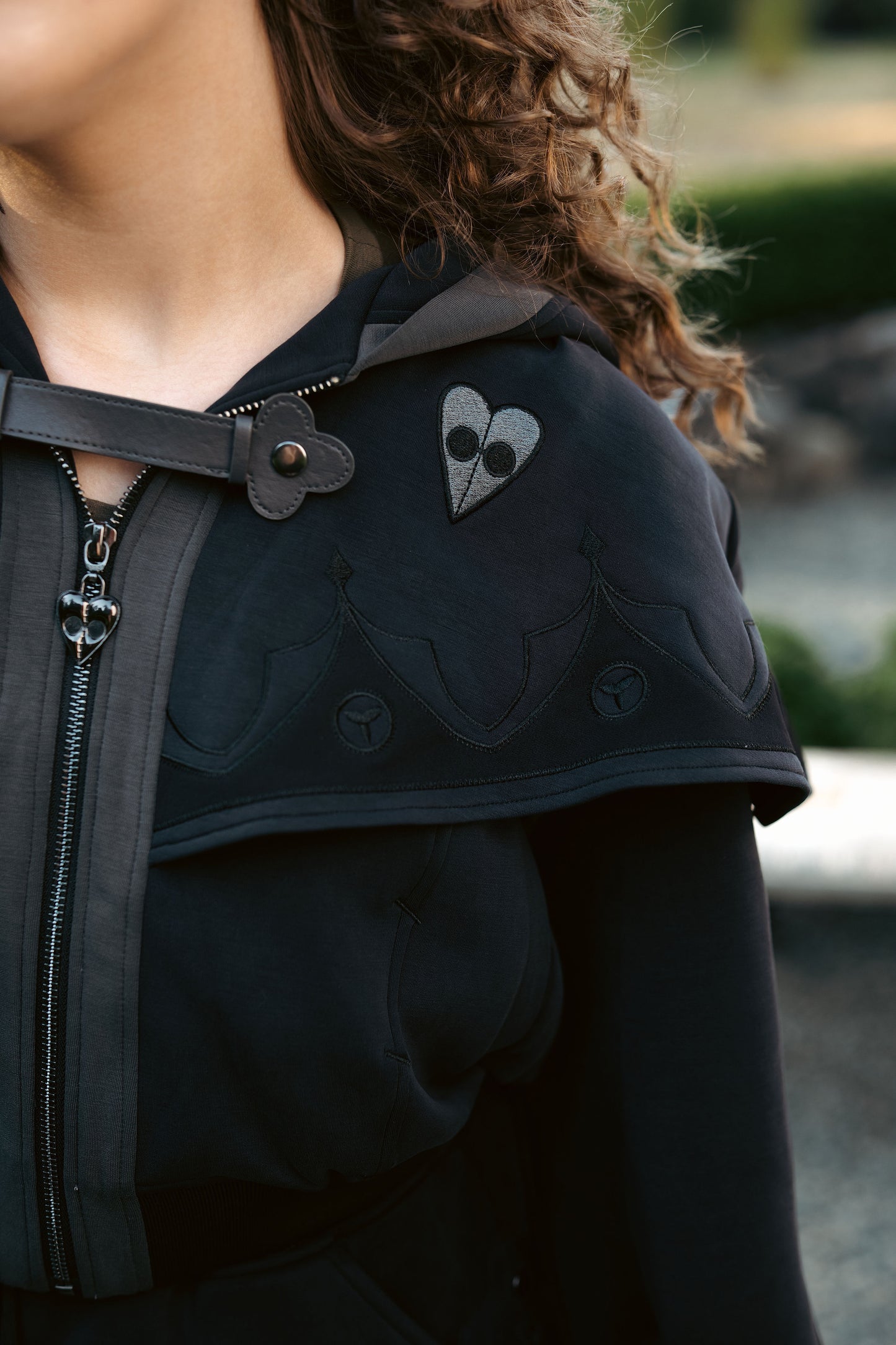 Plague Doctor Cropped Tracksuit Jacket (Limited Pre-Order)