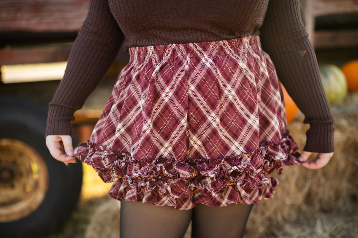 100% Cotton Bloomers in Wildberry Wine (Pre-Order)