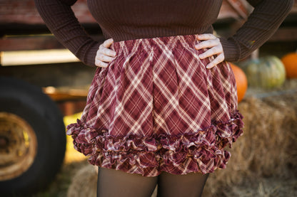 100% Cotton Bloomers in Wildberry Wine (Pre-Order)