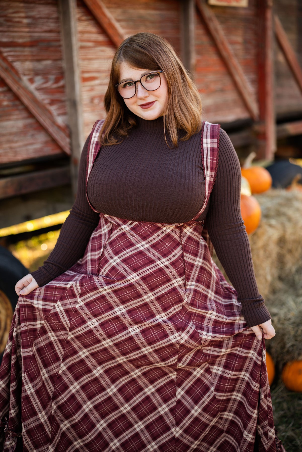 Wildberry Wine Jumperskirt 100% Cotton (Pre-Order) (Coming Soon)