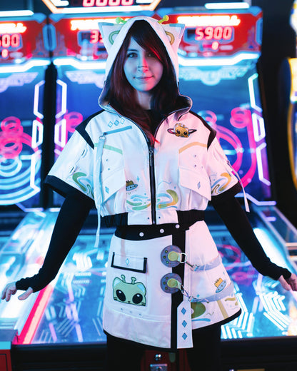 (Pre-Order CLOSED) Glorp Cat Cropped Jacket (ESD July 30th - August 30th, 2026)