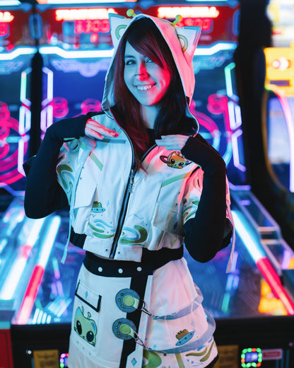 (Pre-Order CLOSED) Glorp Cat Cropped Jacket (ESD July 30th - August 30th, 2026)
