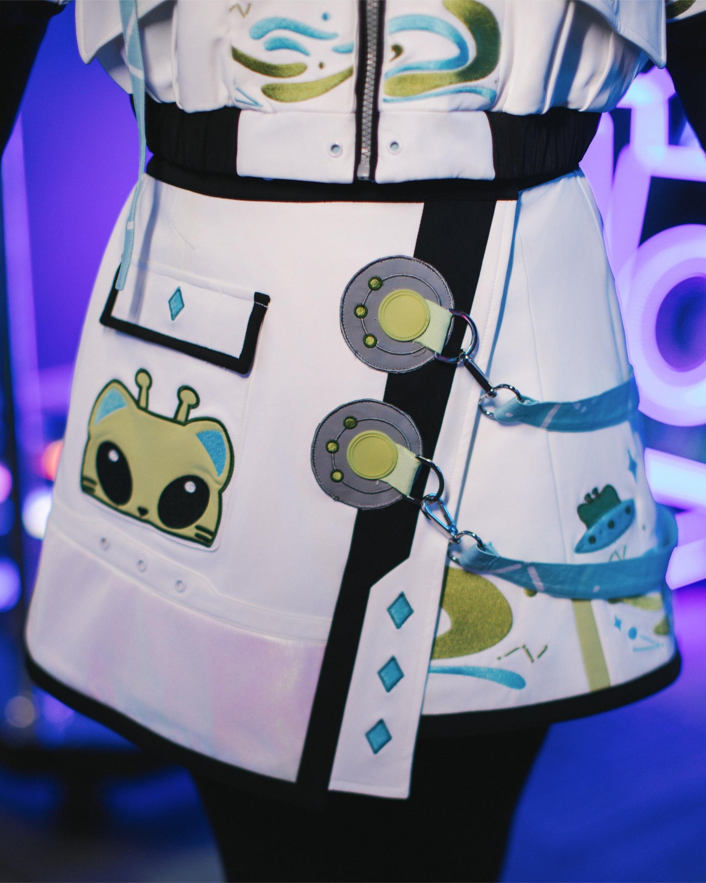 (Pre-Order CLOSED) Glorp Cat Tech Skirt (ESD August 15th - September 15th, 2026)