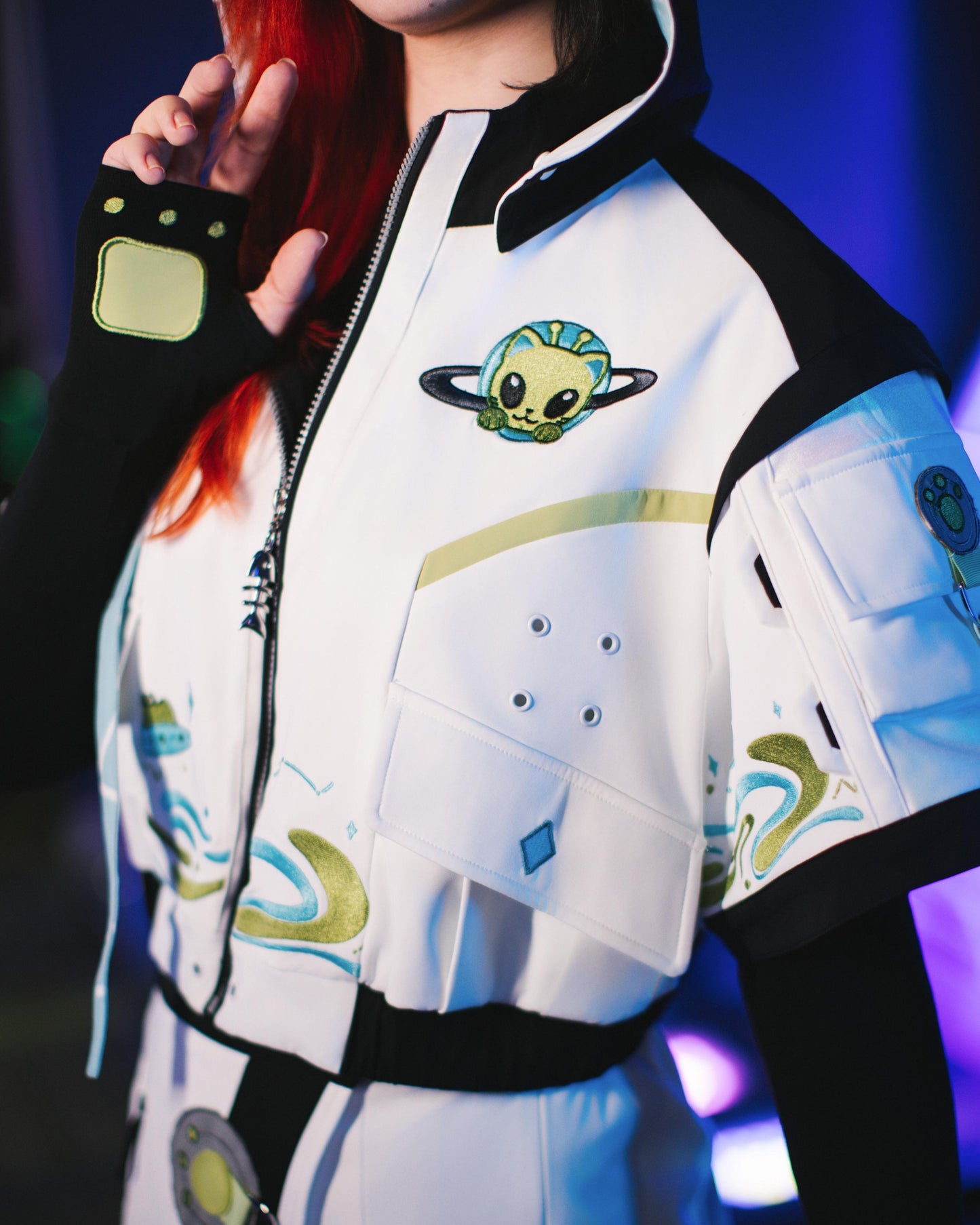 (Pre-Order CLOSED) Glorp Cat Cropped Jacket (ESD July 30th - August 30th, 2026)
