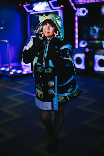 (Pre-Order CLOSED) Glorp Cat Cropped Jacket (ESD July 30th - August 30th, 2026)
