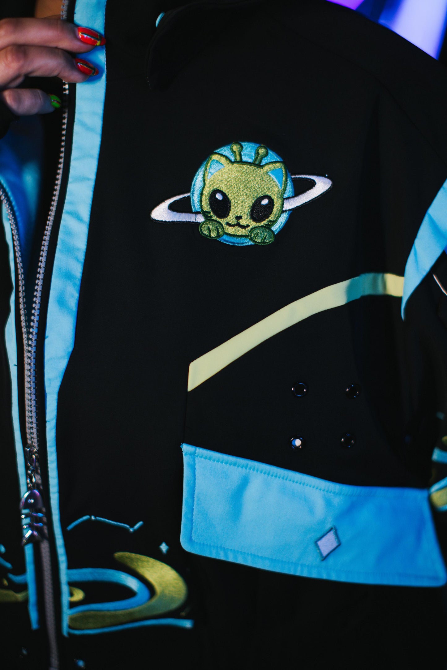 (Pre-Order CLOSED) Glorp Cat Cropped Jacket (ESD July 30th - August 30th, 2026)