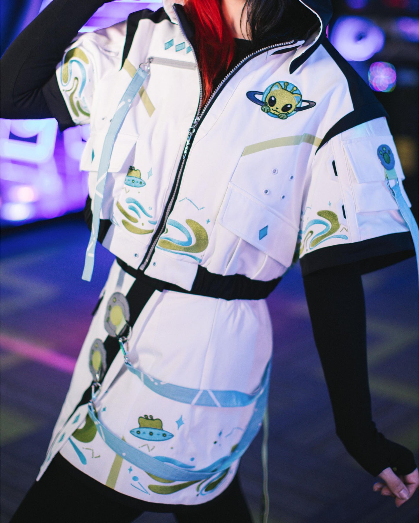 (Pre-Order CLOSED) Glorp Cat Cropped Jacket (ESD July 30th - August 30th, 2026)