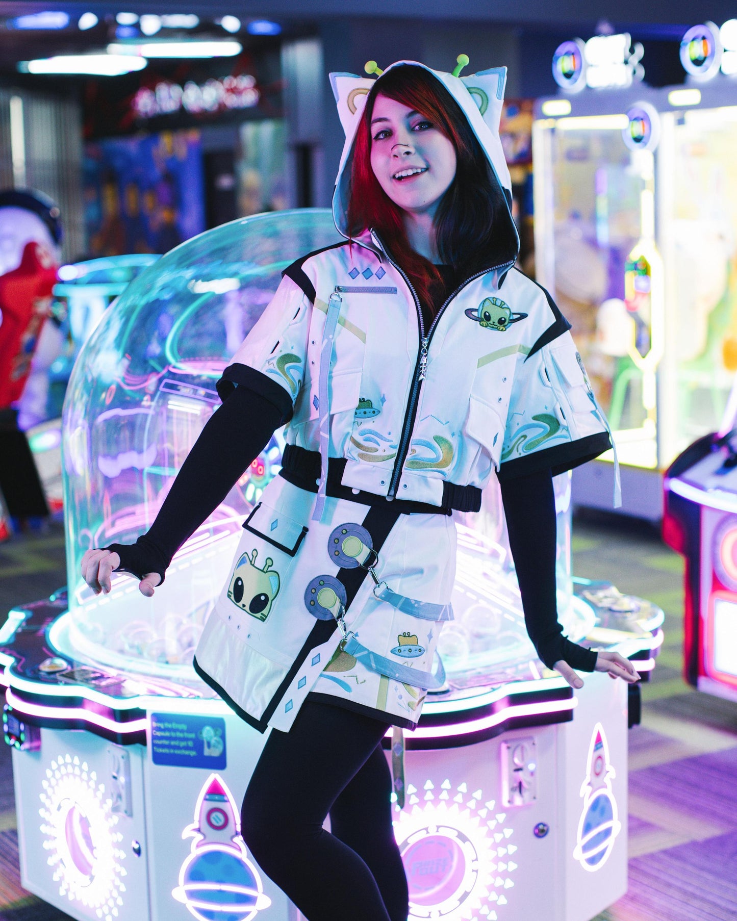 (Pre-Order CLOSED) Glorp Cat Cropped Jacket (ESD July 30th - August 30th, 2026)