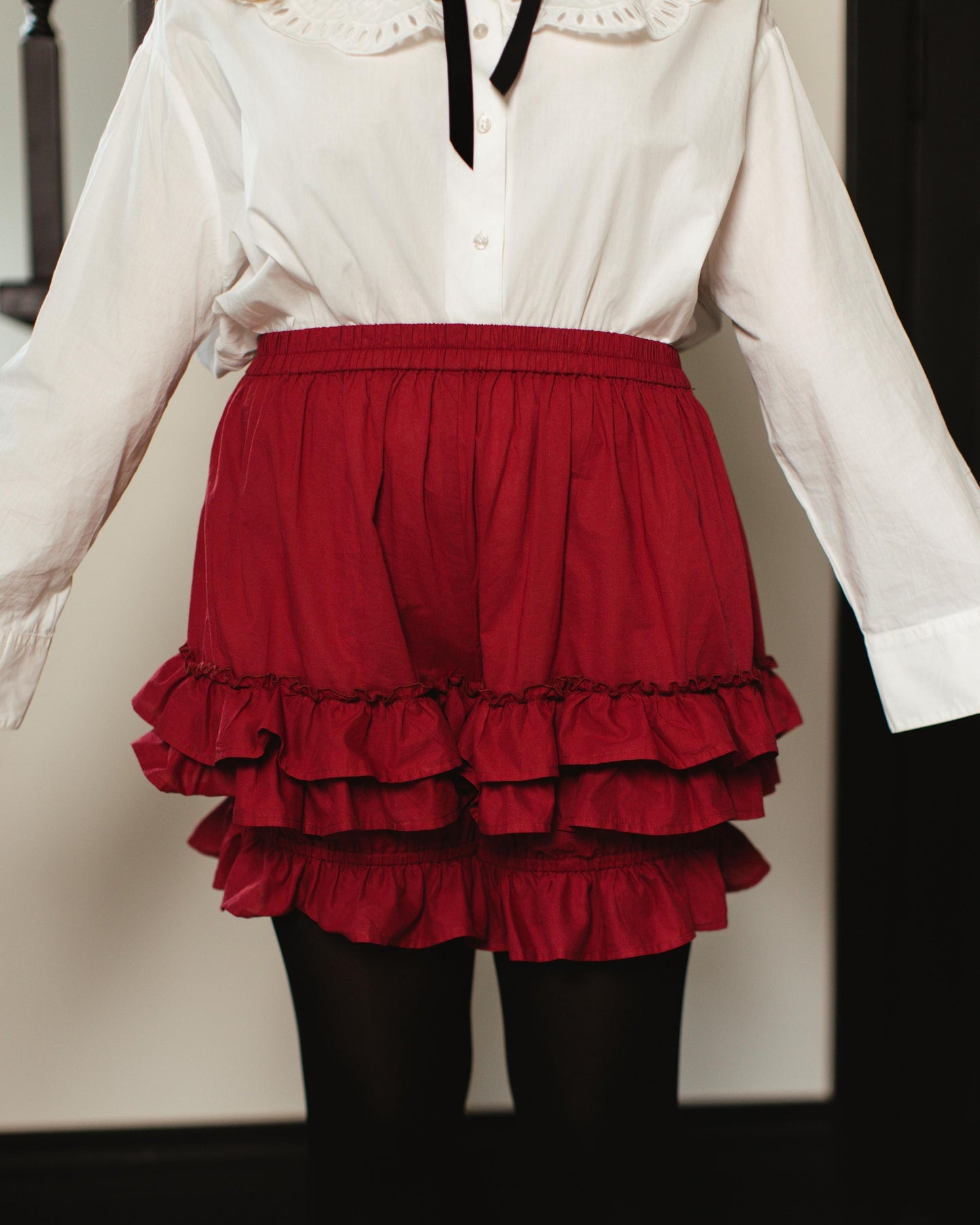 (Pre-Order CLOSED) 100% Cotton Bloomers in Carmine Rose (ESD July 30th - August 10th, 2026)