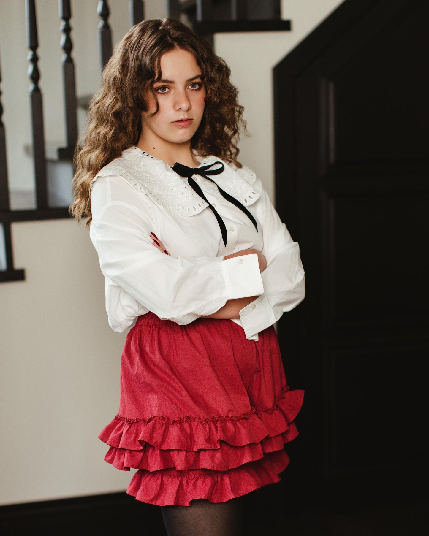 (Pre-Order CLOSED) 100% Cotton Bloomers in Carmine Rose (ESD July 30th - August 10th, 2026)