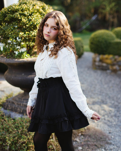 (Pre-Order CLOSED) Fleur Skirt in Obsidian Rose (ESD July 30th - August 10th, 2026)