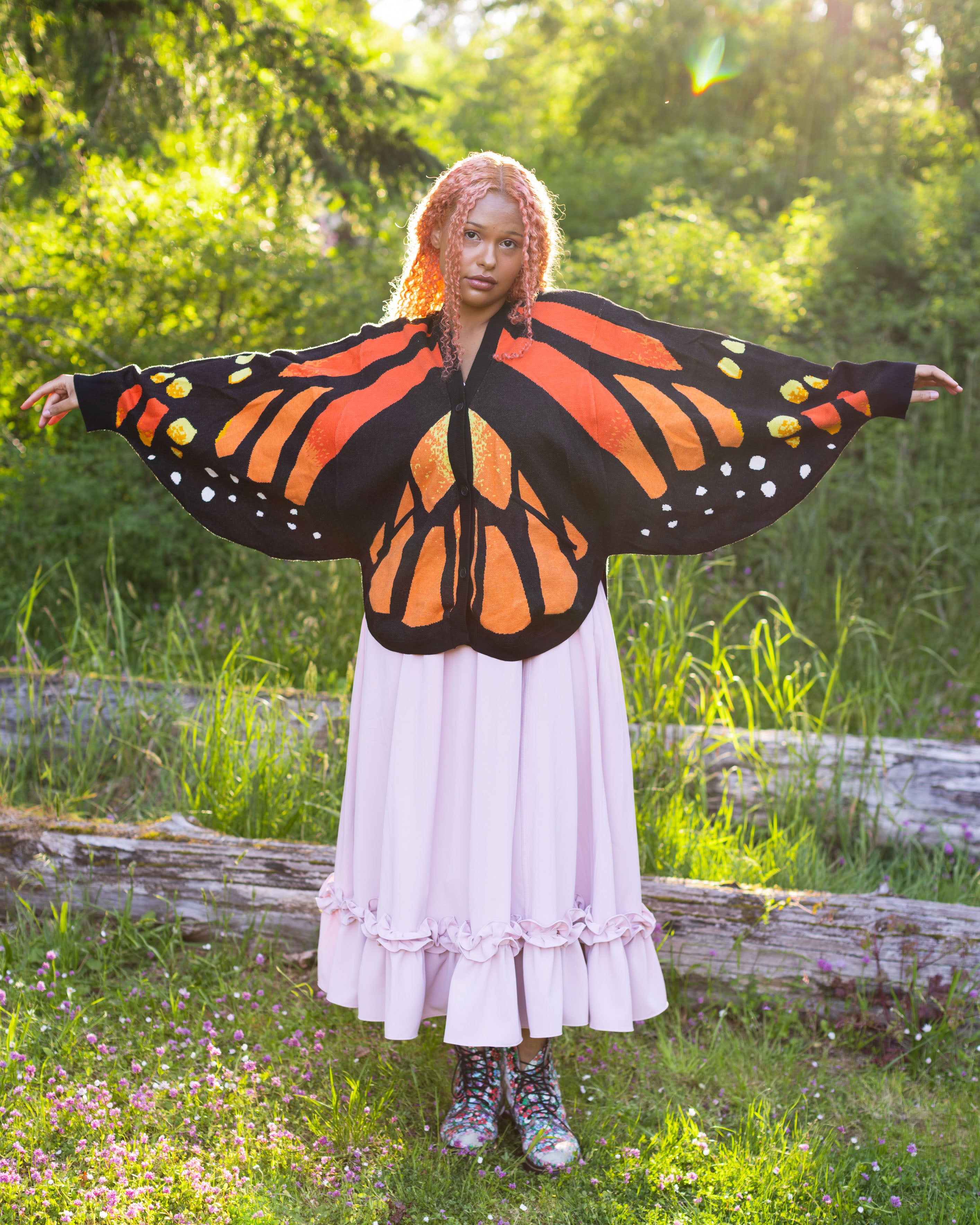 Monarch Cardigan - Regal Warmth - Mochipan