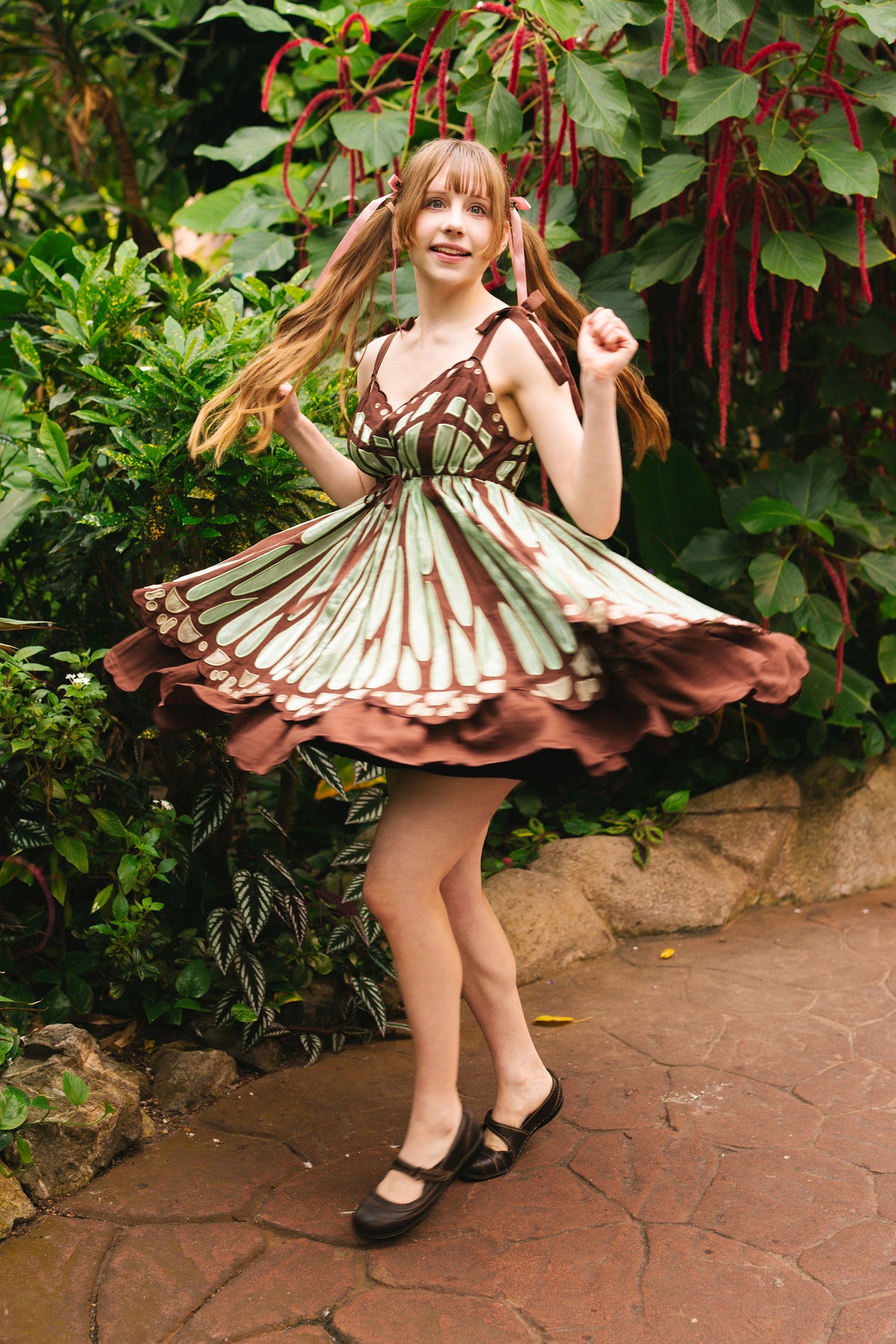 Spanish Moon Moth Dress