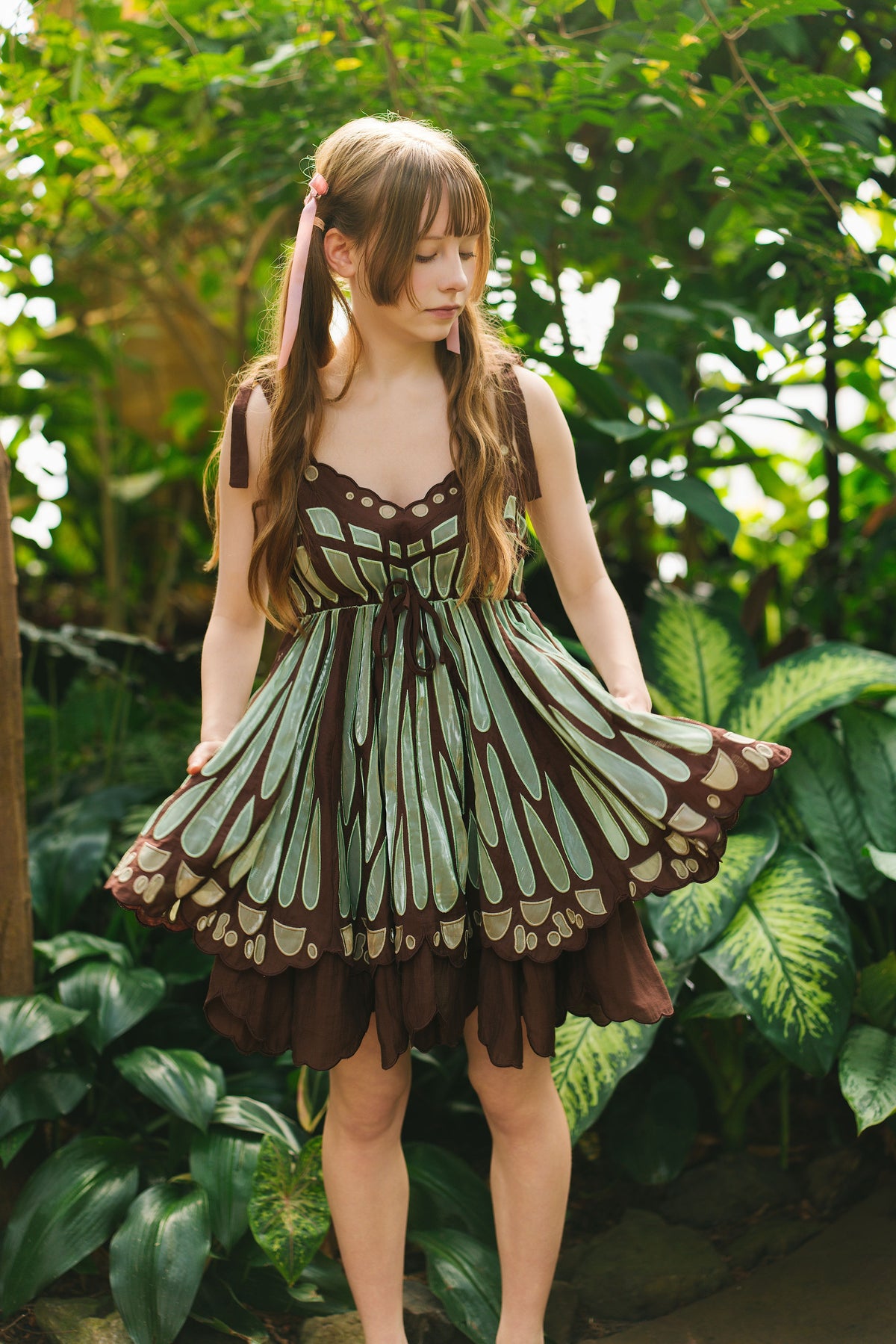 Spanish Moon Moth Dress