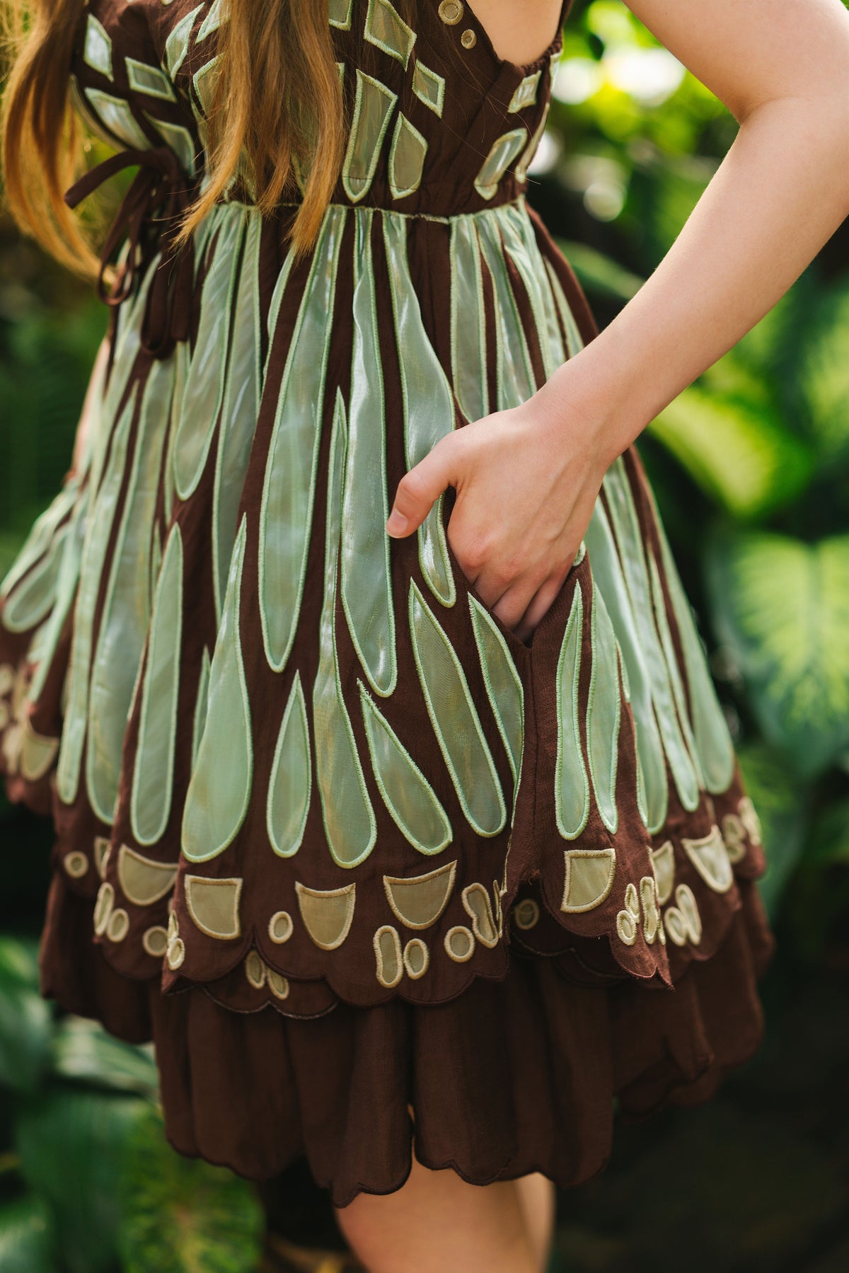 Spanish Moon Moth Dress