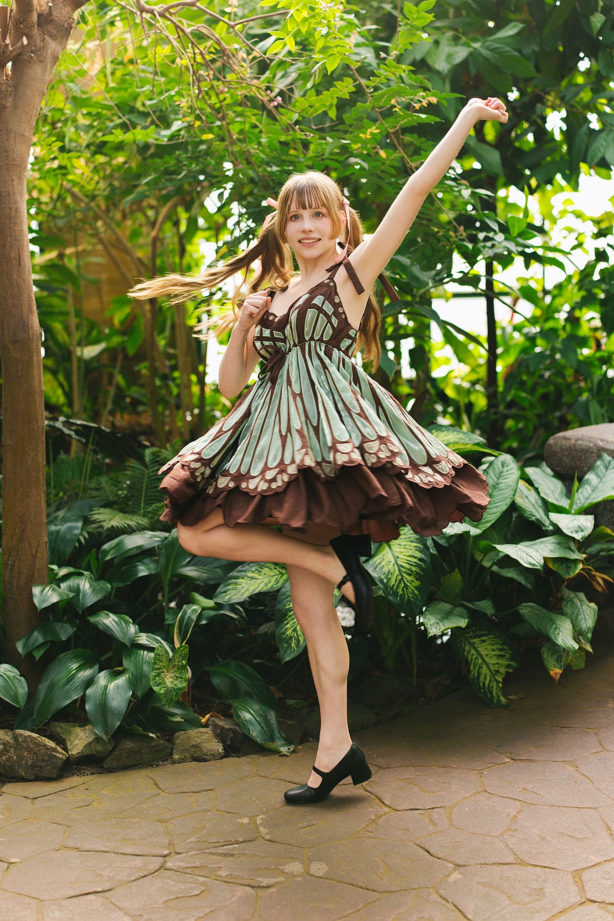 Spanish Moon Moth Dress