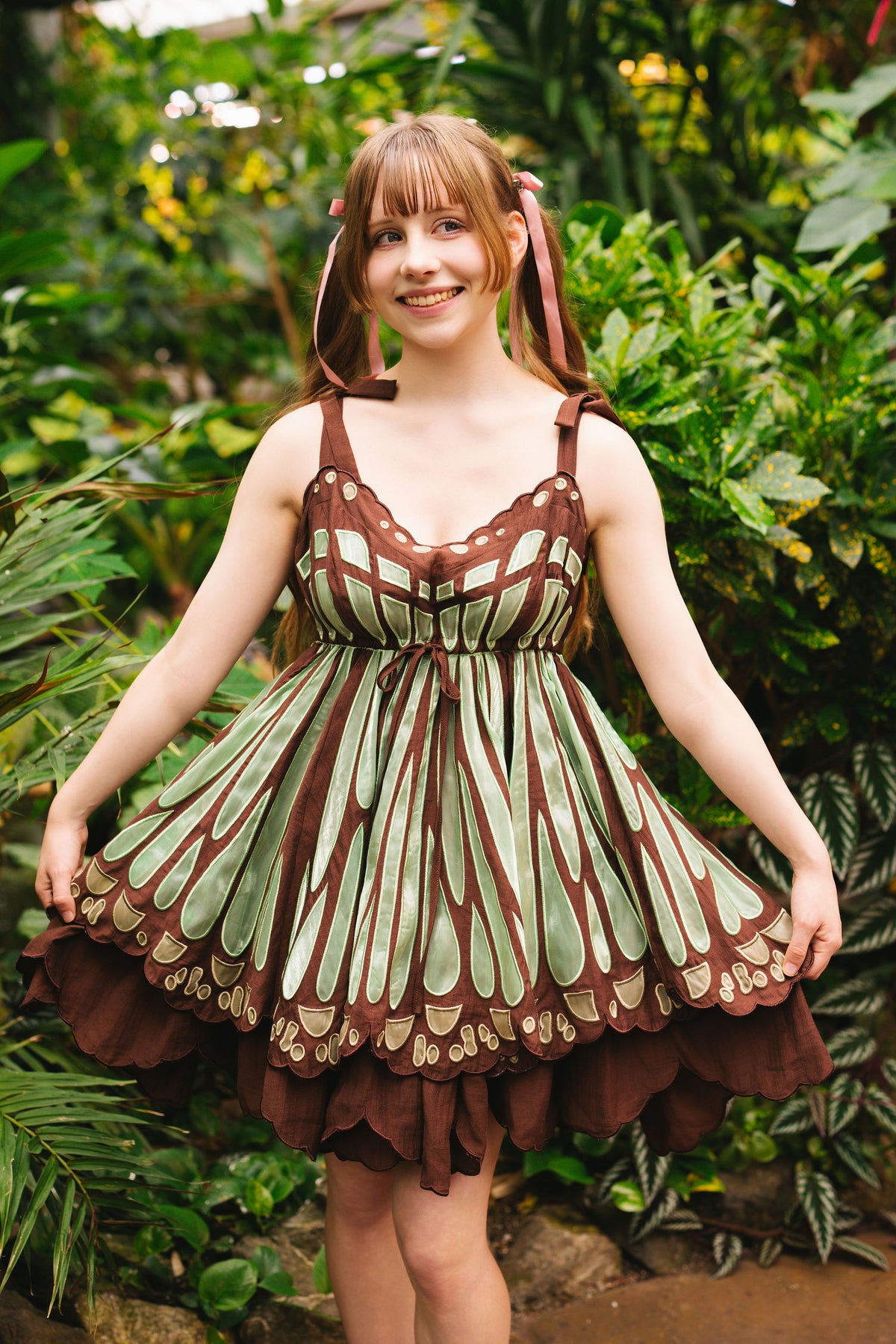 Spanish Moon Moth Dress