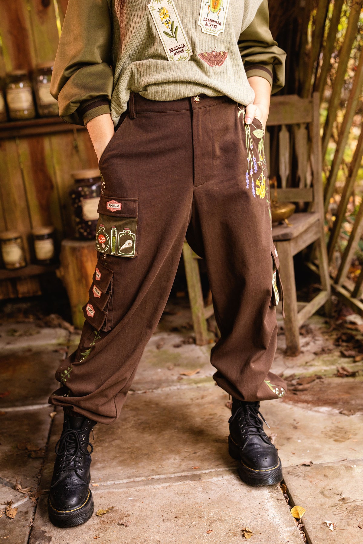 Casual Apothecary 100% Cotton Cargo Pants (Pre-Order)(ESD: Mid-Spring 2027)