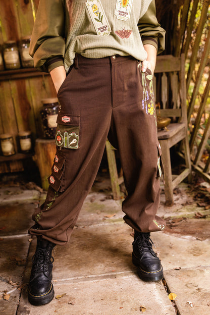 Casual Apothecary 100% Cotton Cargo Pants (Pre-Order)(ESD: Mid-Spring 2027)