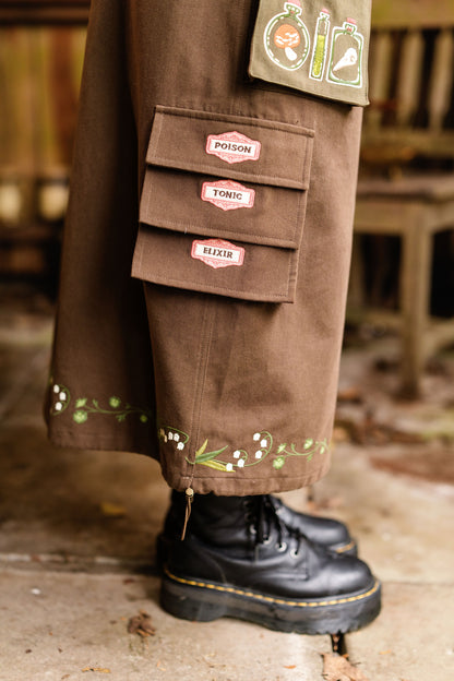 Casual Apothecary 100% Cotton Skirt (Pre-Order) (ESD: Mid-Spring 2027)