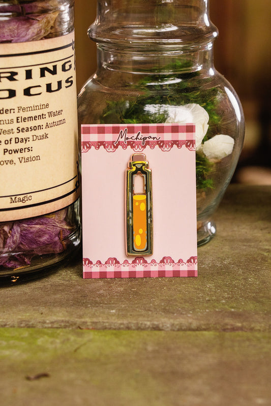 Potion Bottle Pin - Yellow Potion