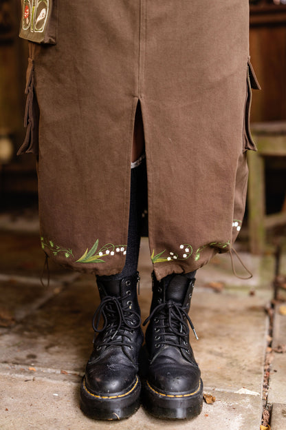 Casual Apothecary 100% Cotton Skirt (Pre-Order) (ESD: Mid-Spring 2027)