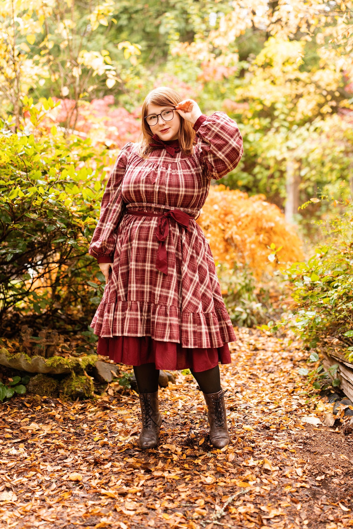 Wildberry Wine 100% Cotton Dress (Pre-Order) (Coming October 25th, 5PM PST)