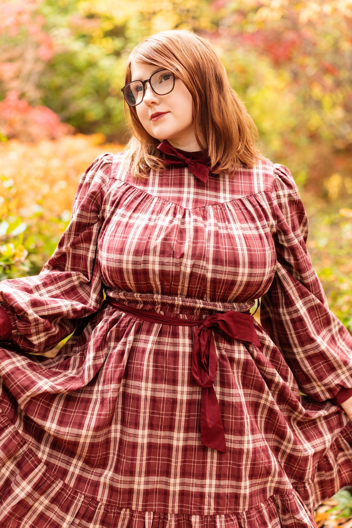 Wildberry Wine 100% Cotton Dress (Pre-Order) (Coming October 25th, 5PM PST)