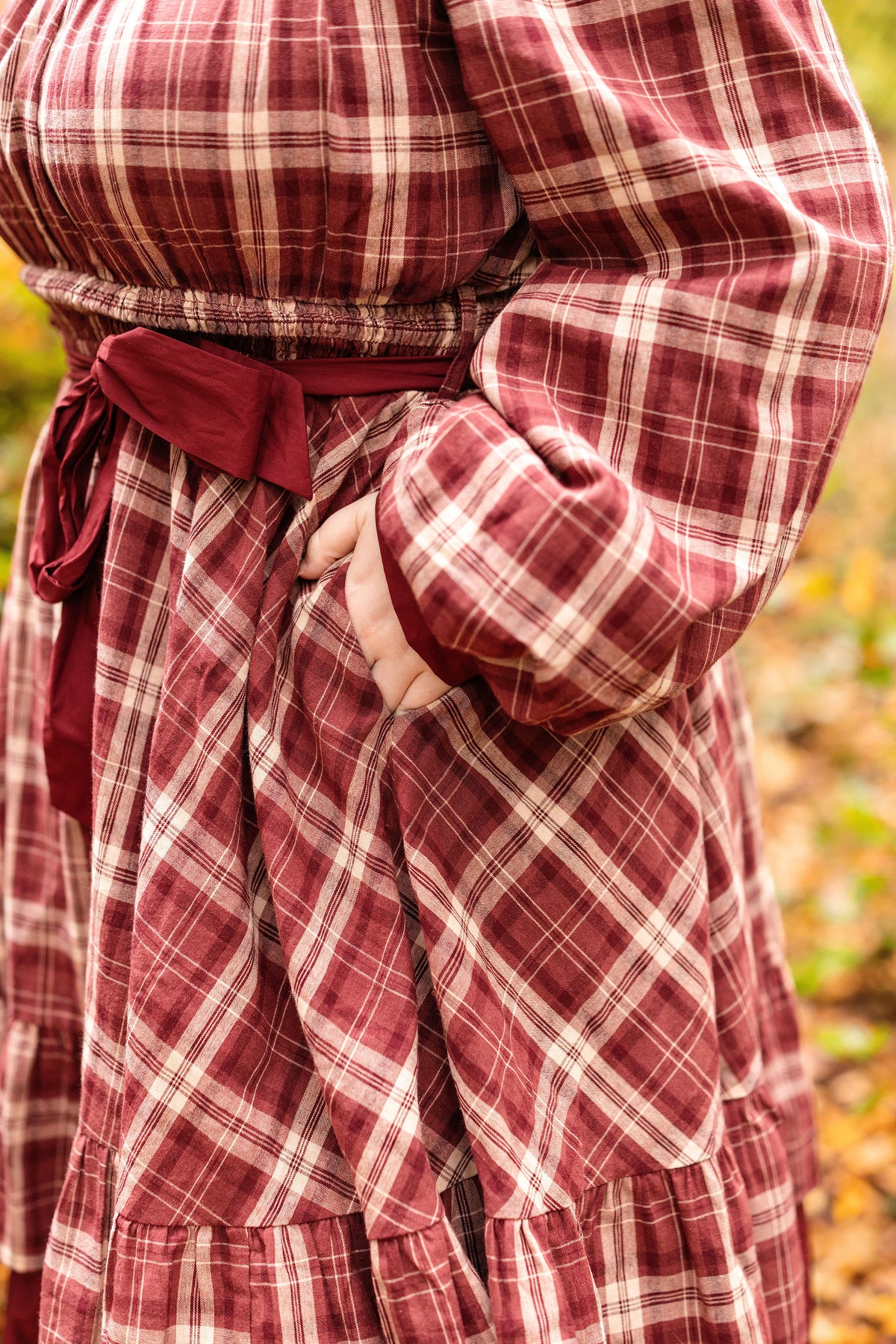 Wildberry Wine 100% Cotton Dress (Pre-Order) (Coming October 25th, 5PM PST)