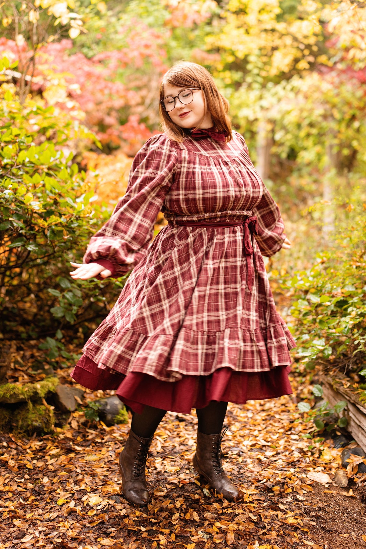 Wildberry Wine 100% Cotton Dress (Pre-Order) (Coming October 25th, 5PM PST)