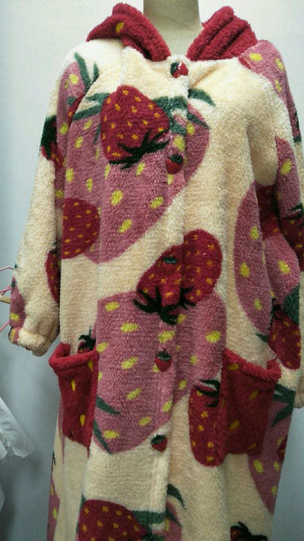 Soft & Cozy Strawberry Robe - Mochipan