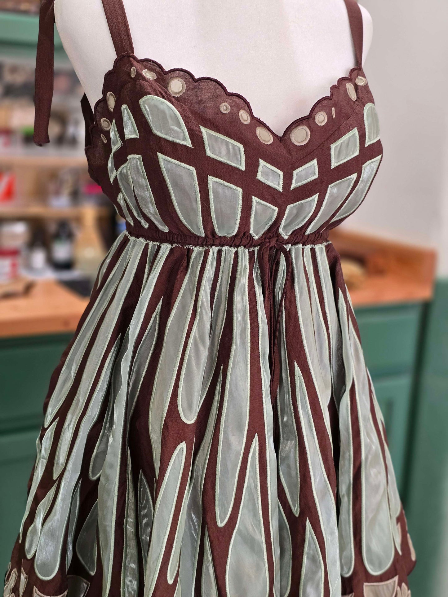 (Pre-Order CLOSED) Spanish Moon Moth Dress (ESD August 15th - September 15th, 2026)