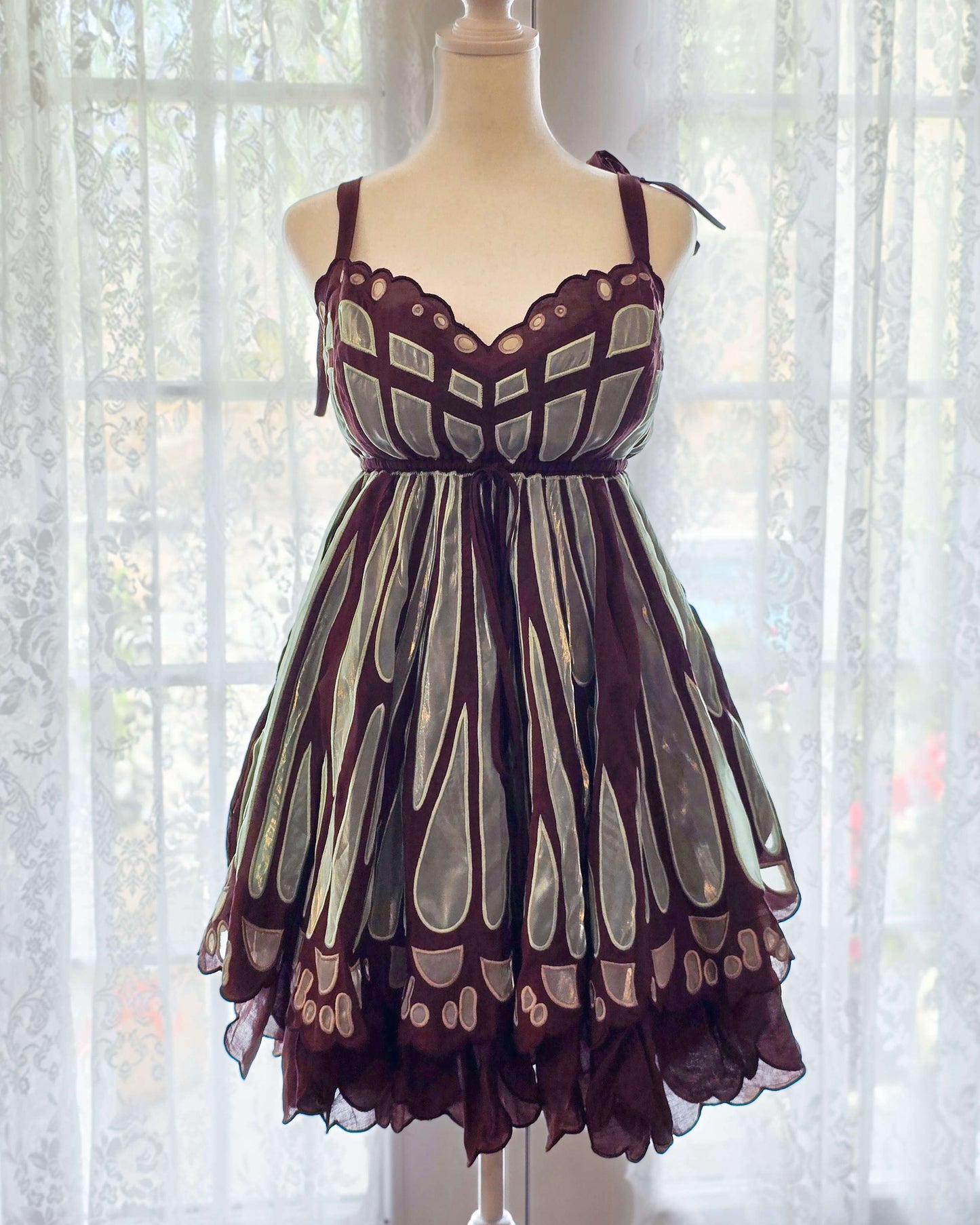 (Pre-Order CLOSED) Spanish Moon Moth Dress (ESD August 15th - September 15th, 2026)