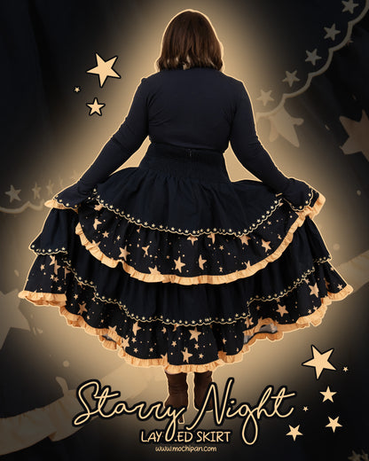 Starry Night Layered Skirt