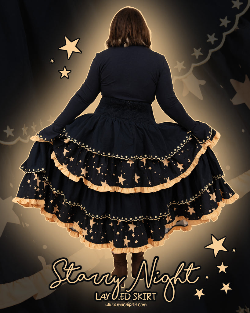 Starry Night Layered Skirt