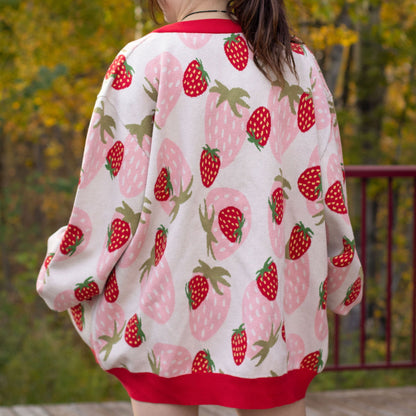 Strawberry Cardigan - Mochipan