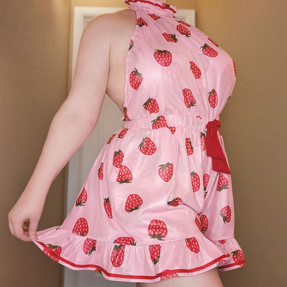 Strawberry Romper - Mochipan