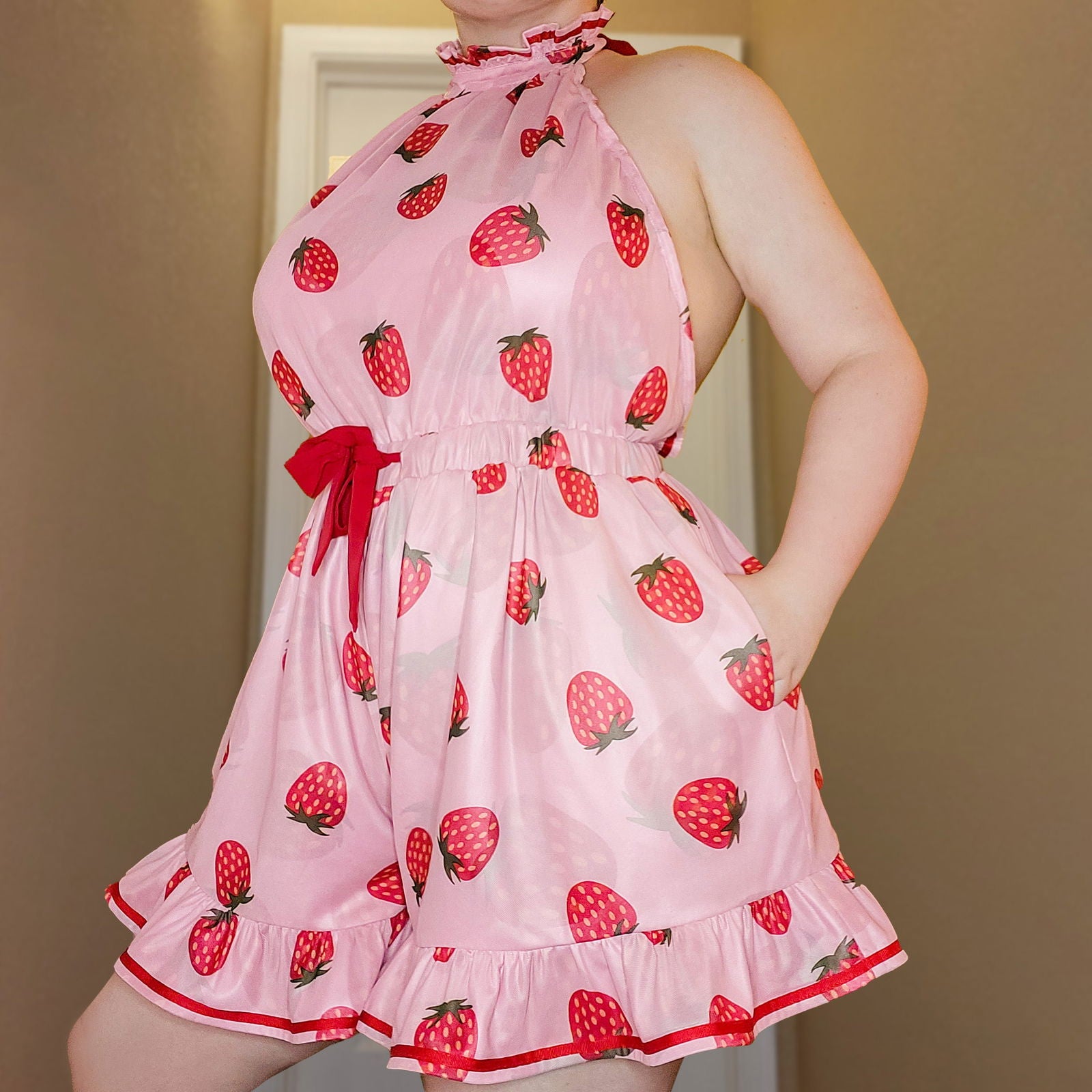 Strawberry Romper - Mochipan