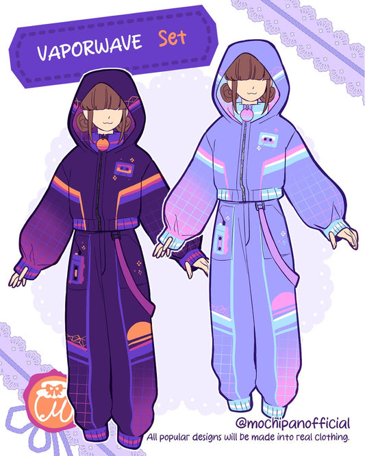 (Interest Check) Vaporwave Jacket & Pants