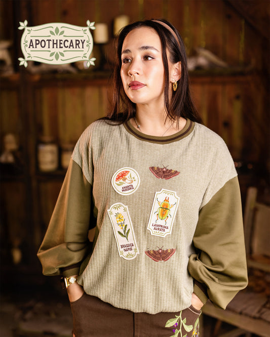 Casual Apothecary Sweater (Pre-Order)(ESD: Mid-Spring 2027)(Coming Soon)