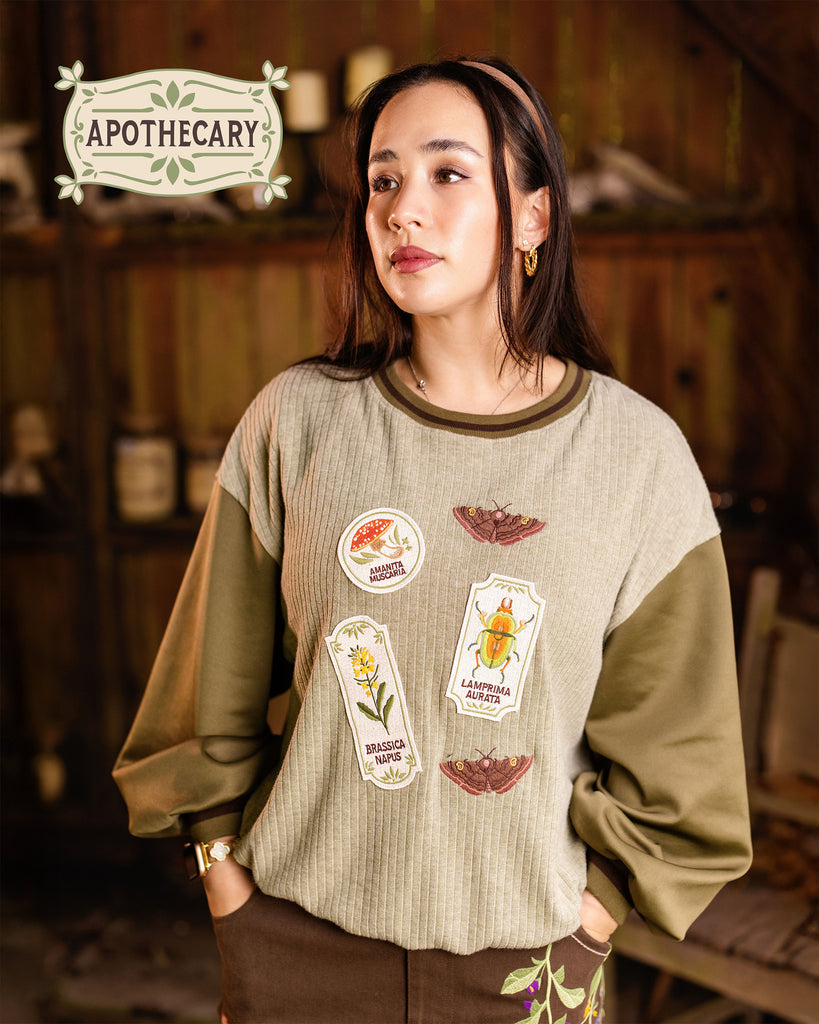 Casual Apothecary Sweater (Pre-Order)(ESD: Mid-Spring 2027)(Coming Soon)