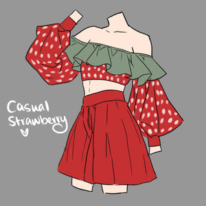 (Interest Check) Casual Strawberry Set