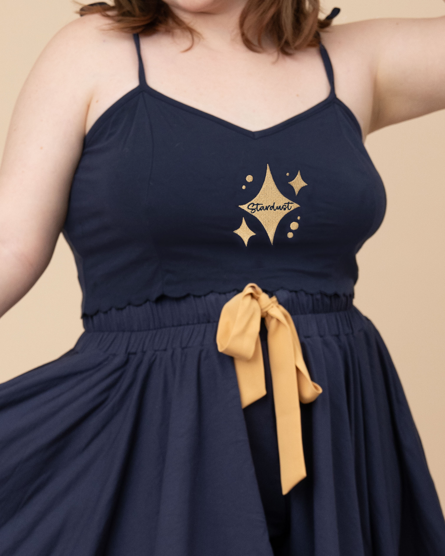 (Pre-Order) Stardust Pajama Crop Top