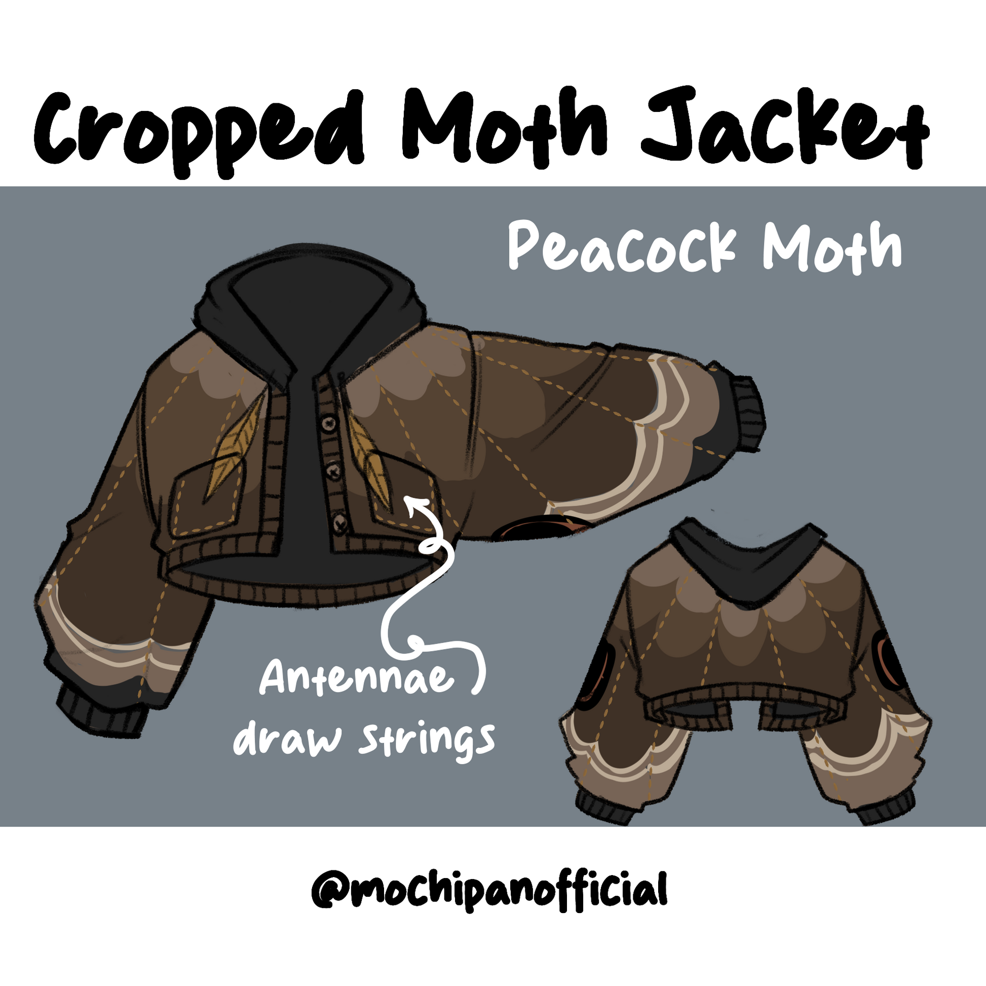 Cropped Moth Jacket